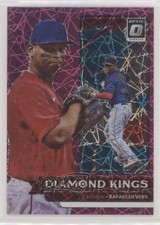 2022 Donruss Optic Diamond Kings Pink Velocity Prizm 65/249 Rafael Devers #2 2qw
