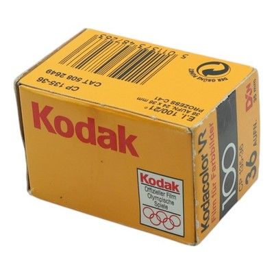 Kodak Kodacolor VR 100 35mm Farbfilm - 36 Exp. (10/1985) - NEU OVP