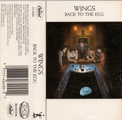 Back to the Egg by Paul McCartney/Wings (Cassette 1996 Capitol) Remastered