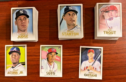 2018 Topps Gallery Complete 150 Card Set 1-150 Ohtani, Acuna Soto Rookie Cards