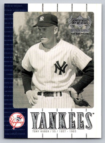 2000 Upper Deck Yankees Legends #12 Tony Kubek