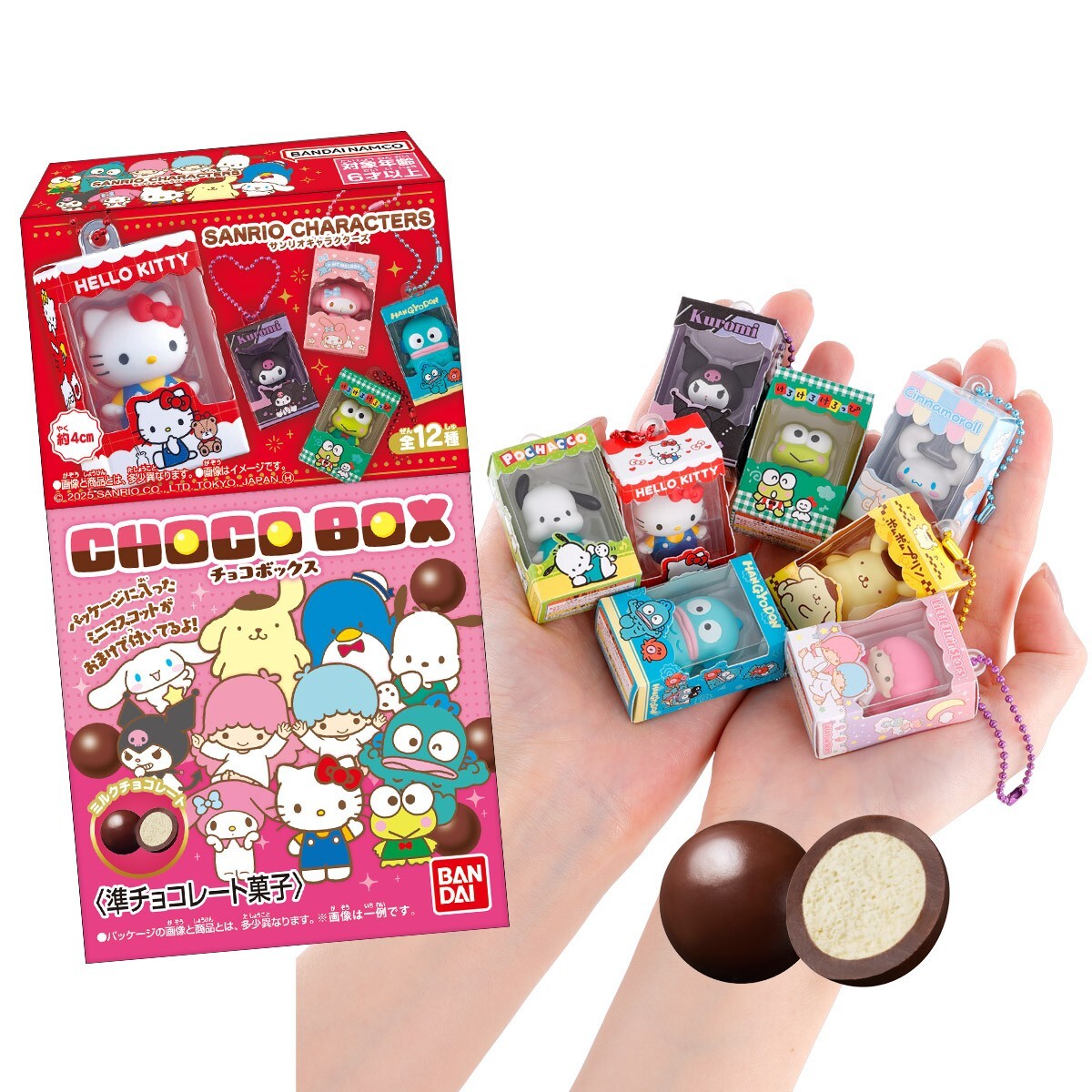 Sanrio characters チョコボックス Sanrio Characters Chocobox Box Figure Collection - 12 Designs