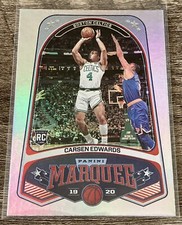 2019-20 Panini Chronicles Marquee Rookie Carsen Edwards #289 Boston Celtics