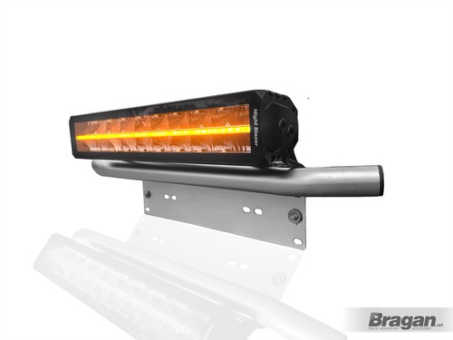 Number Plate Bar + 17" Night Blazer Bar To Fit Suzuki Grand Vitara 2005 - 2015 - Picture 4 of 9