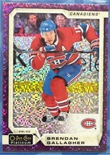 2018-19 OPC Platinum #138 Brendan Gallagher VIOLET PIXELS