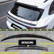 Carbon Fiber/Glossy Black Rear Trunk Roof Spo...