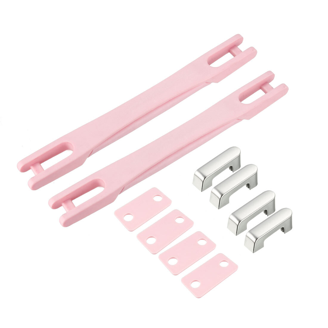 Pink 220mm Luggage Handle Strap Replacement 2Pcs for Suitcases  