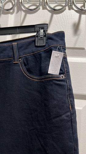 No Boundaries Jeans Womens Juniors Sz 17 Bootcut Stretch Blue Denim New - Picture 3 of 7