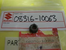 X1 SUZUKI DR350 RM250 TL1000 GSX1300 VL800 VS1400 GSX-R1100 NUT 08316-10063