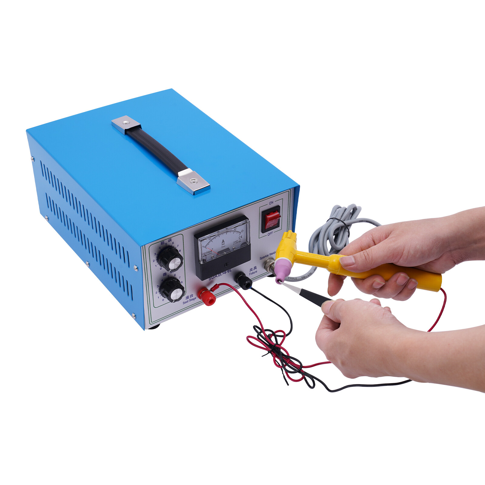 50A 220V Jewelry Spot Welder Pulse Sparkle Spot Welder Portable Spot 50a-220v-jewelry-spot-welder-pulse-sparkle-spot-welder-portable-spot