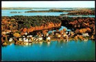 BELGRADE & LAKES REGION MAINE CHROME POSTCARD Aerial View