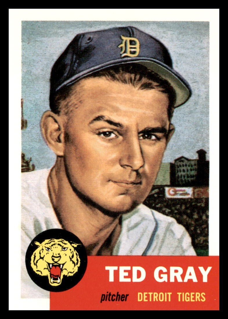 1991 Topps Archives The Ultimate 1953 Topps - Ted Gray #52