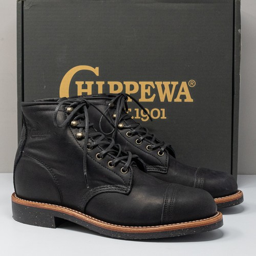 Chippewa Brentwood Homestead Men's Boots Black : 8.5 D - Medium