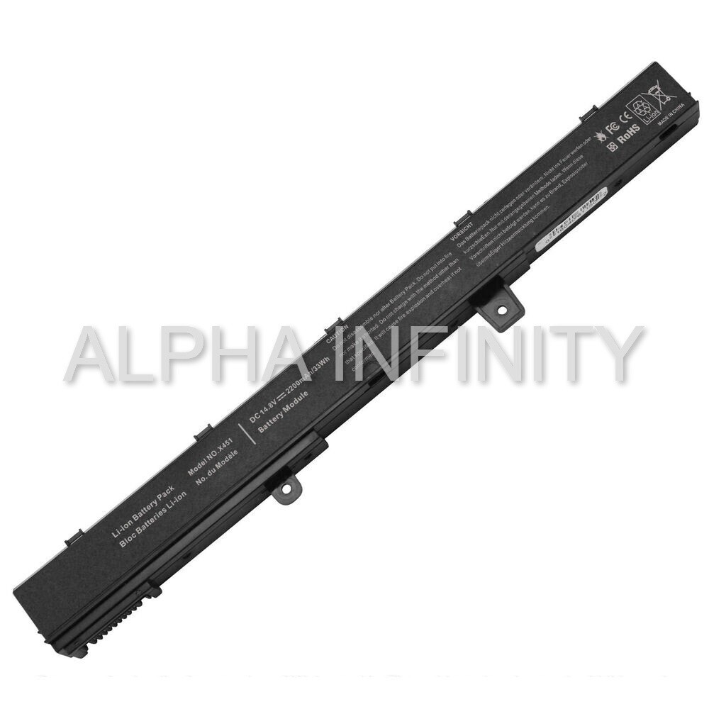 Laptop Battery For ASUS X551M Series A31N1319 A41N1308 X45LI9C YU12008 ...