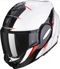 Scorpion Exo-tech Primus Helmet White Black Red