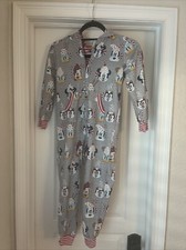 Disney Christmas Pajama Kid 5/6 Mickey Minnie Chip Dale Pluto Medium