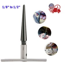 Bridge Pin Hole Reamer Tapered 5-Degree 6 Fluted Acoustic Guitar Woodworker DIY