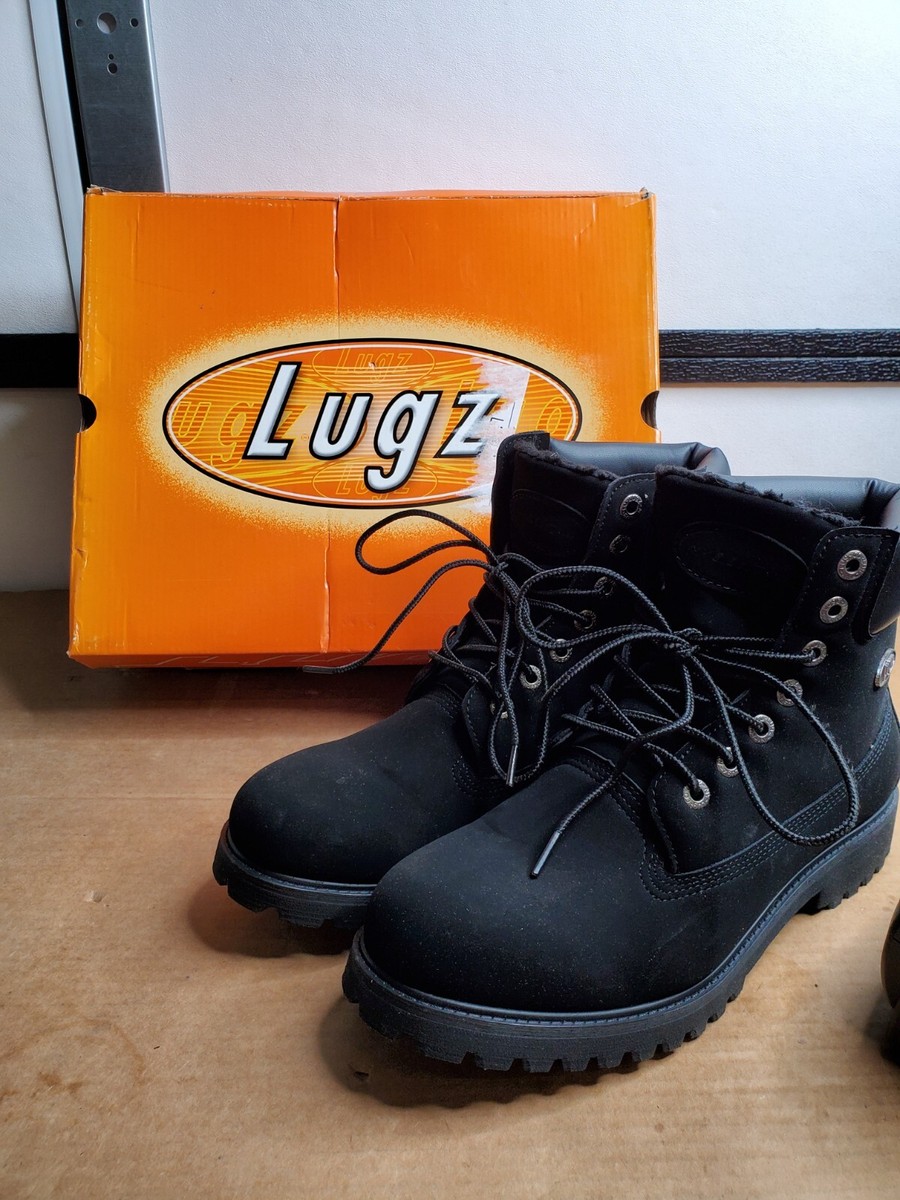 Lugz Men\'s US 8 Convoy Lace Up Water Resistant Work Boots Black MCONSPV-001_1l_408f0d7d-99f8-  main image 3