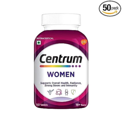 Centrum Women, World's No.1 Multivitamin with Biotin, Vitamin C & 21 vital Nutri