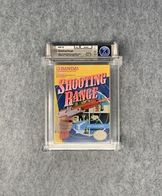 Shooting Range Nintendo NES 1989 WATA GRADED 9.4 A+ Factory Sealed H Seam Mint