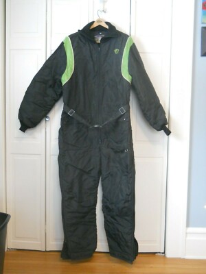 Vintage Arctic Cat Snowmobiles Suit, Size XL, all zippers work.   (DS)