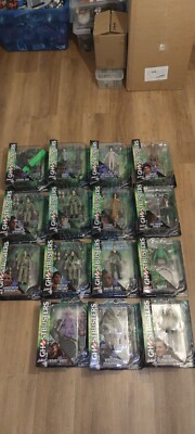 Ghostbusters Diamond Select alle  15 Figuren 2015 bis 2016 Diorama komplett 