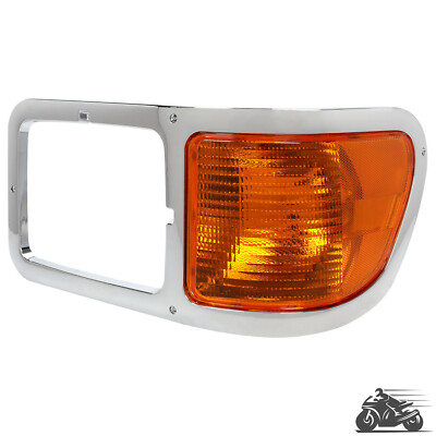 DRIVER SIDE HEADLIGHT BEZEL SIGNAL CORNER W/BULB LEFT FOR FORD
