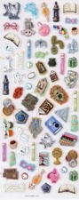 Harry Potter Magical Icons Puffy Stickers Planner Supply Papercraft Crafts