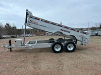 2022, 82" x 14' Galvanized Dump Trailer,