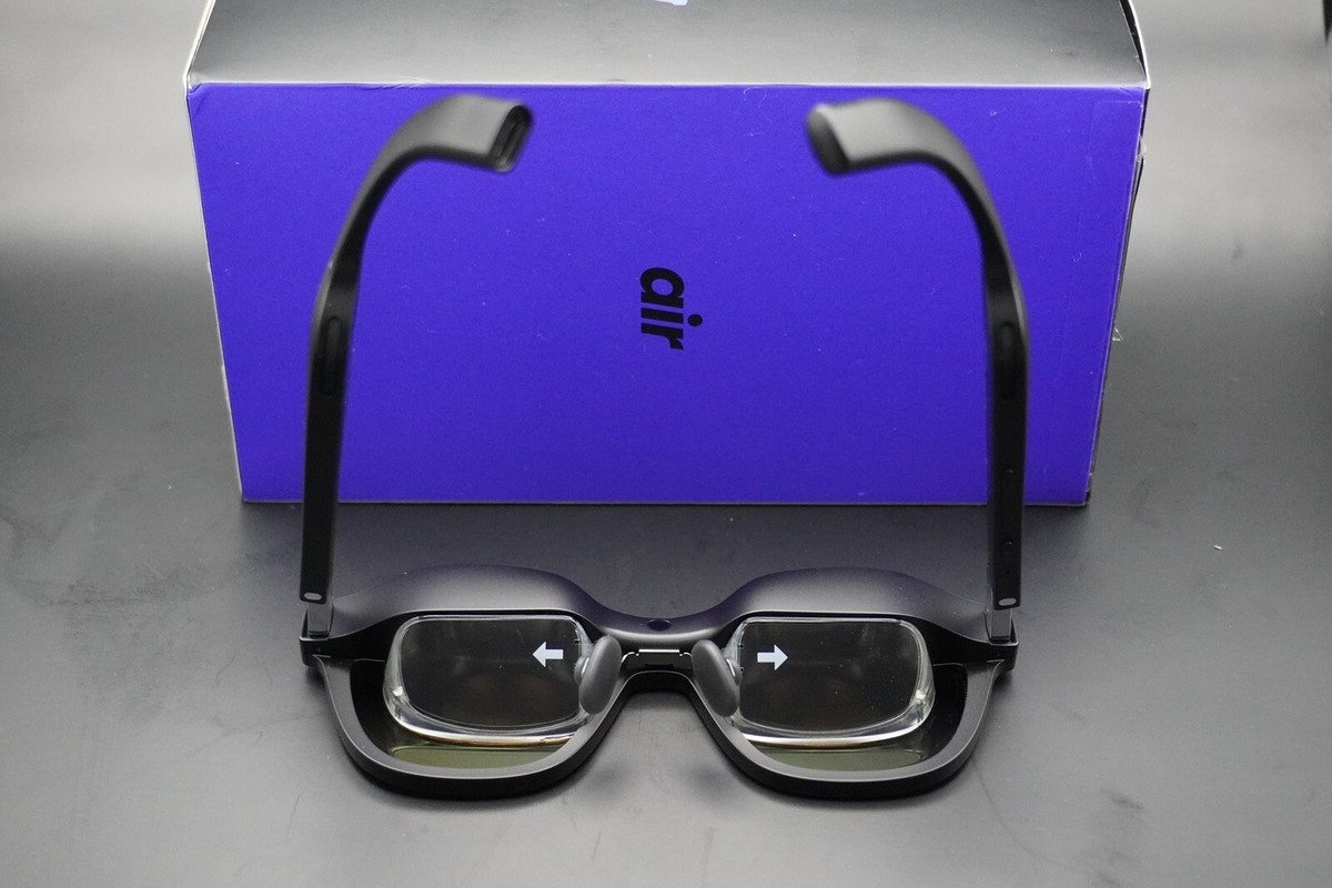XREAL Air Nreal AR VR Smart Glasses - Black (NR-7100RGL XREAL Air Nreal AR VR Smart Glasses - Black (NR-7100RGL