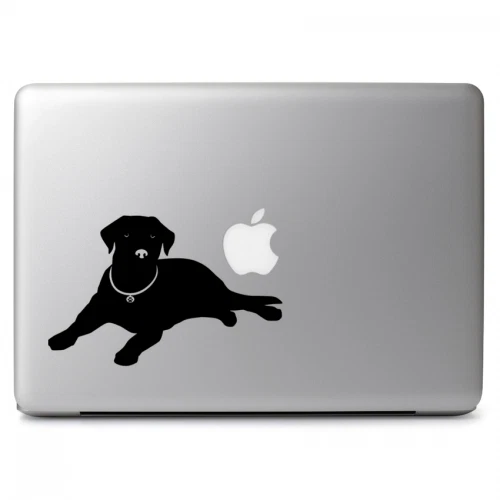 Labrador Dog Vinyl Decal Sticker for Car Window Bumper Laptops Mackbook Air Pro - Image 4 of 4