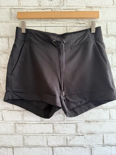 Pantalones Cortos Athleta Midtown Negros Talla 6 Transpirables Viaje Vacaciones - Imagen 3 de 8