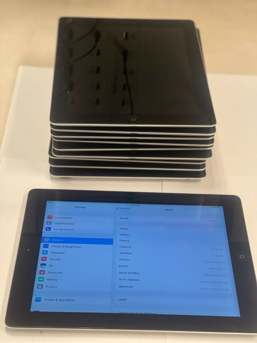 Apple iPad 4 16GB Wi-Fi, 9.7in Black ,Retina, Model A1458 Apple iPad 4 16GB Wi-Fi, 9.7in Black ,Retina, Model A1458