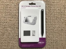1 x Screen Protector Set For Nintendo Wii U Brand New Sealed