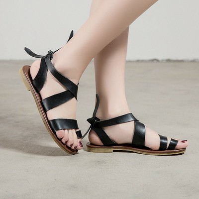 women's buckle slingbacks flat heel sandals