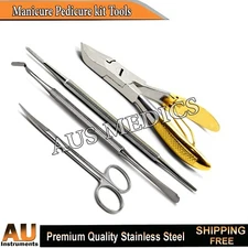 Toe Nail Surgery Heavy Duty Cutter Chiropody File Nail Lifter Trimming Scissors