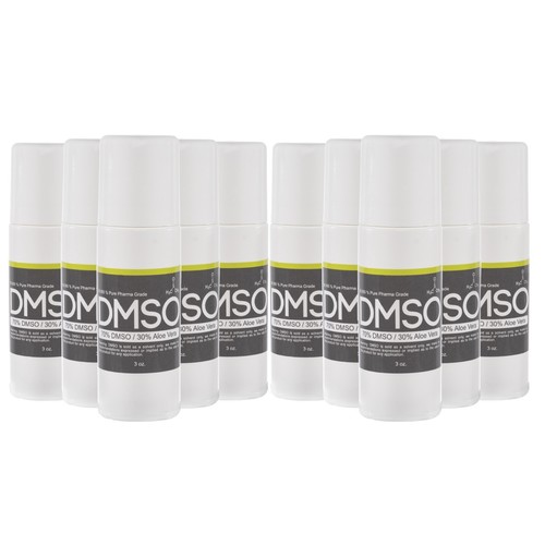 DMSO 70/30 3 oz. Aloe Vera Roll-on Super Biologic 10 Bottle Special 99