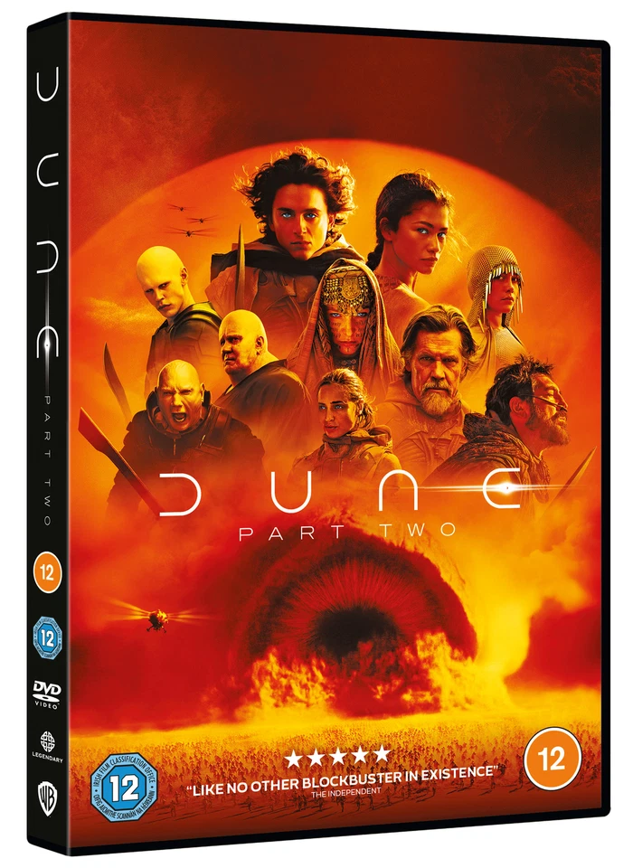 Dune: Part Two (DVD) Dave Bautista Rebecca Ferguson Timothée Chalamet Zendaya - Image 2 of 2