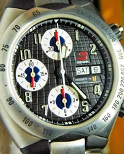 Universal Geneve 998.310 Senna #41 Automatic Day/Date Chronometer Chronograph