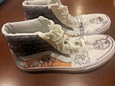 rick and morty vans high tops