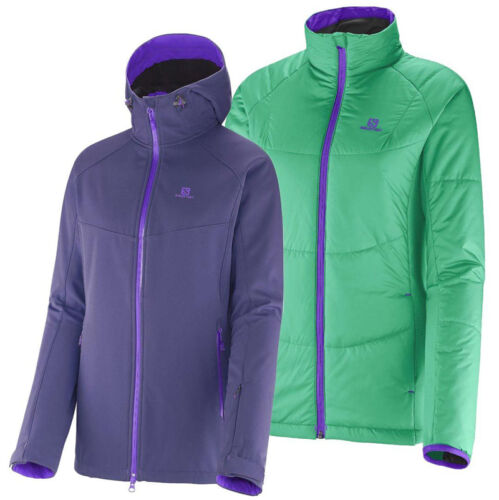 Jacke Skijacke Salomon Snowtrip Premium 3:1 Jacket W, Damen, lila, Größe L / 40 - Bild 1 von 1