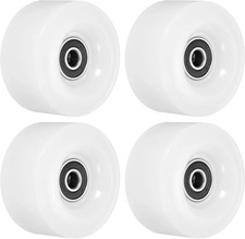 Quad Skate Replacement Wheels with Bearings for Indoor/Outdoor Use