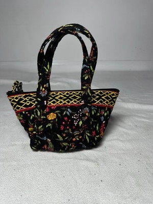 Vintage Y2K Vera Bradley ''Petit Point'' Mini Tote | Retired 2004 Print