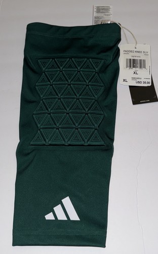 GINOCCHIERA IMBOTTITA ADIDAS AEROREADY VERDE ADULTO XL *C nuova con etichette - Foto 1 di 3