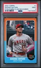 2021 Topps Future Stars Club Shohei Ohtani - December PSA 9 Rare Super Low Pop