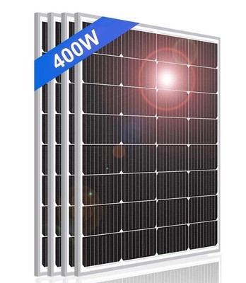 4x 100W Monokristallin Solarmodul 12V Photovoltaik Solarpanel = 400Watt Solar PV