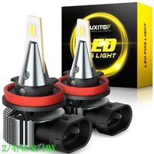 AUXITO H8 FOG Bulb H11 LED Light Conversion 6000K Kit 4000LM CANBUS 2/10x
