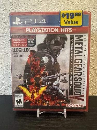 Metal Gear Solid V The Definitive Experience - PS4 - SEALED