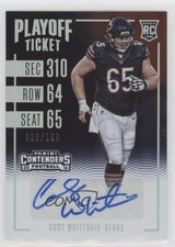 2016 Panini Contenders Playoff Ticket 28/199 Cody Whitehair #132 Auto 7m3