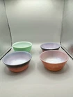 1930's 50's Vintage Fire King Oven Ware Green Jadeite Chili Soup Cereal 5" Bowl